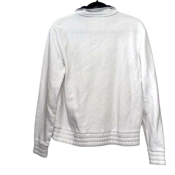 Fila Womens Half-Zip Sweatshirt Size S White - Picture 5 of 6